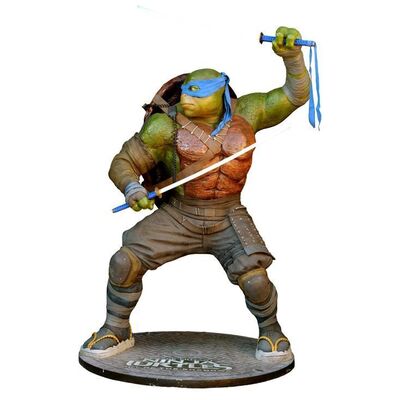 407. Kevin Eastman-Autographed Full-Size Promotional Leonardo (Pete Ploszek) Statue ### TEENAGE MUTANT NINJA TURTLES: OUT OF THE SHADOWS (2016)