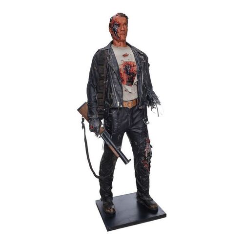 408. Planet Hollywood Collection: Full-Size Battle-Damaged Stan Winston Studio The Terminator (Arnold Schwarzenegger) Statue Display ### TERMINATOR 2: JUDGMENT DAY (1991)