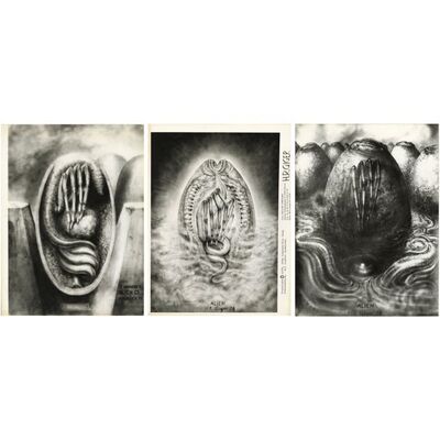 472. Set of Three Hand-Marked H.R. Giger Xenomorph Egg Concept Art Prints ### ALIEN (1979)