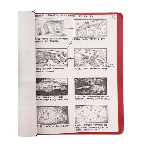 473. Bound First Draft Storyboard Prints for Special Photographic Effects ### ALIEN (1979)