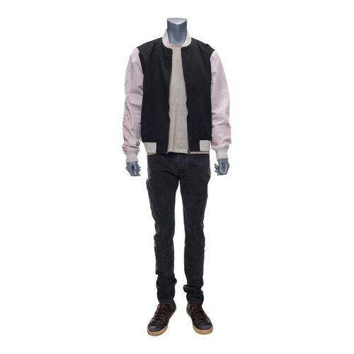 501. Baby's (Ansel Elgort) Bloodied Stunt Costume with Screen-Matched Shirt and Elgort's Autograph ### BABY DRIVER (2017)