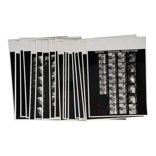 519. Collection of 20 Key Cast and Crew Contact Sheets ### BATMAN (1989)