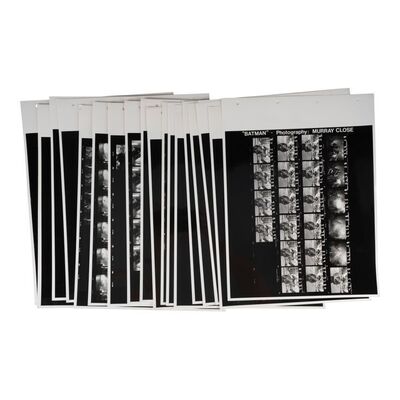 519. Collection of 20 Key Cast and Crew Contact Sheets ### BATMAN (1989)