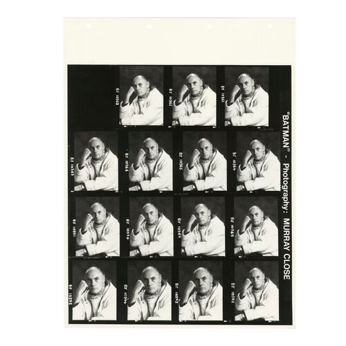520. Set of 24 Contact Sheets ### BATMAN (1989)