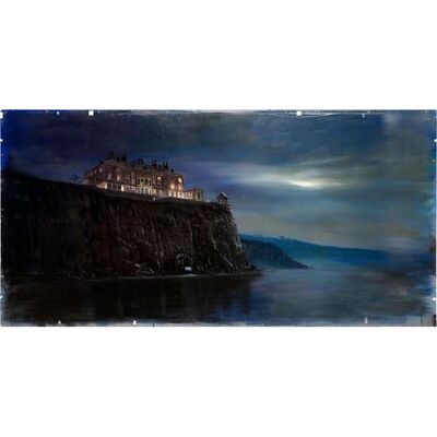 530. Hand-Painted Syd Dutton Wayne Manor Matte Painting ### BATMAN FOREVER (1995)