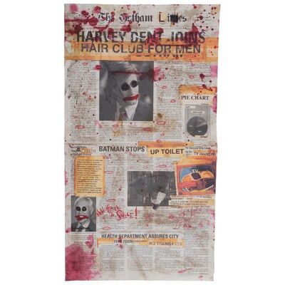 534. The Joker's (Heath Ledger) Bloodied "HaHaHa Times" Promotional Newspaper Cover ### THE DARK KNIGHT (2008)