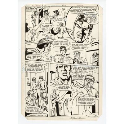 536. Hand-Drawn DC Presents No. 74 P. 8 by Alex Saviuk and Dennis Jensen ### DC COMICS