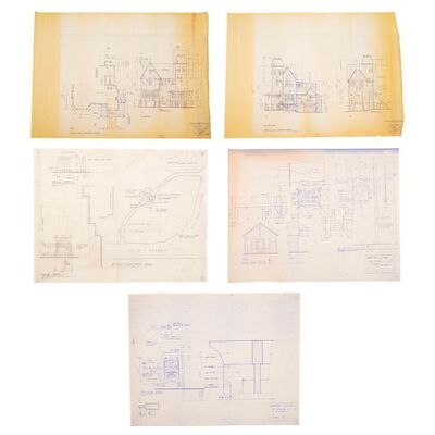 540. Set of 35 Maitland House and Key Set Blueprints with Hand-Drawn Park Blueprint ### BEETLEJUICE (1988)