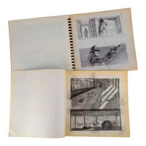 550. Pair of Printed Storyboard Booklets of Rick Deckard Scenes ### BLADE RUNNER (1982)