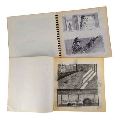 550. Pair of Printed Storyboard Booklets of Rick Deckard Scenes ### BLADE RUNNER (1982)