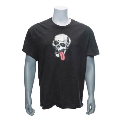 560. Jesse Pinkman's (Aaron Paul) Smiling Skull Graphic T-Shirt ### BREAKING BAD (T.V. SERIES, 2008-2013)