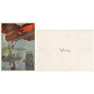 572. Production-Made Handwritten Plane Crash Birthday Card ### CAST AWAY (2000)