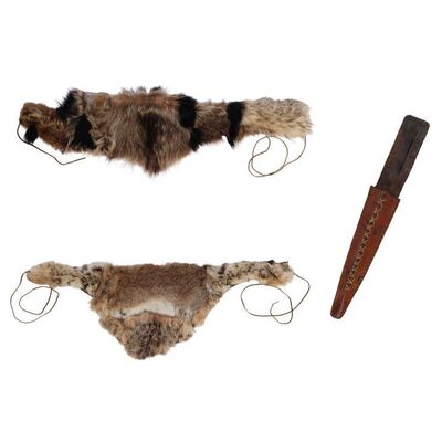 591. Planet Hollywood Collection: Conan's (Arnold Schwarzenegger) Loin Cloth and Dagger Sheath ### CONAN THE DESTROYER (1984)