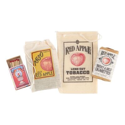 619. Pack of Red Apple Cigarettes with Pouch and Matches ### DJANGO UNCHAINED (2012)