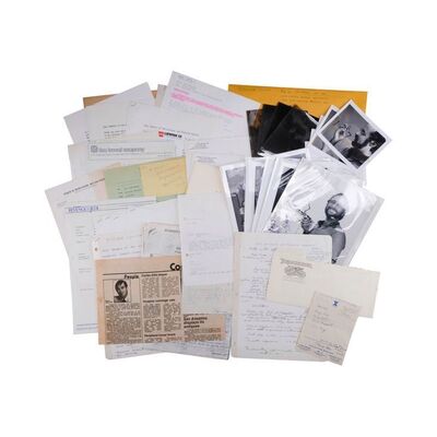 627. Stuart Ziff Collection: Behind-The-Scenes Photos and Paperwork with Stuart Ziff's Academy Award Speech and Letters ### DRAGONSLAYER (1981)