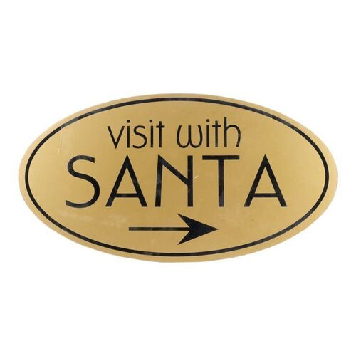 639. Gimbels "Visit with Santa" Sign ### ELF (2003)
