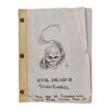 680. Tom Sullivan Collection: Printed Sam Raimi Storyboard Booklet ### EVIL DEAD II (1987)