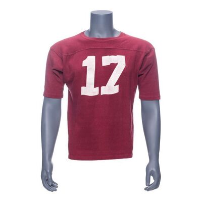 692. Alex P. Keaton's (Michael J. Fox) "17" Football Jersey ### FAMILY TIES (1982-1989)