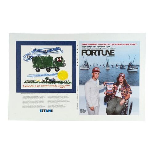698. Forrest Gump (Tom Hanks) and Lieutenant Dan's (Gary Sinise) Fortune Magazine Cover ### FORREST GUMP (1994)