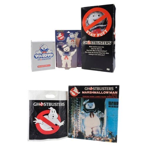 738. Set of Four Stay Puft Marshmallow Man Toys with Branded Bag ### GHOSTBUSTERS (1984)