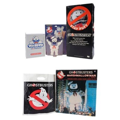 738. Set of Four Stay Puft Marshmallow Man Toys with Branded Bag ### GHOSTBUSTERS (1984)