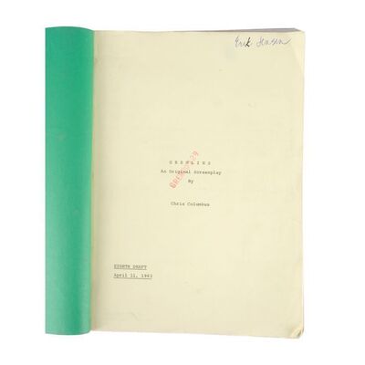 763. Eighth Draft Script ### GREMLINS (1984)
