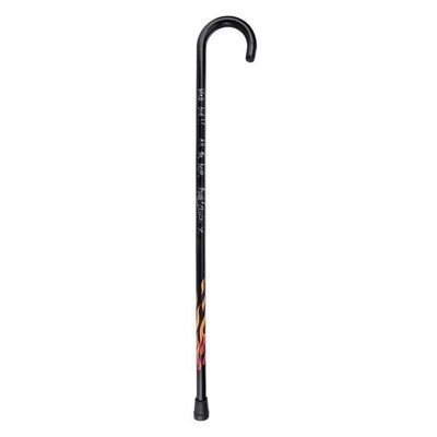 797. Hugh Laurie-Autographed Dr. Gregory House Flame Cane ### HOUSE (T.V. SERIES, 2004-2012)