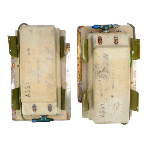 820. Pair of Auric Goldfinger's (Gert Frobe) Jetstar Jet Oxygen Mask Units ### JAMES BOND: GOLDFINGER (1964)