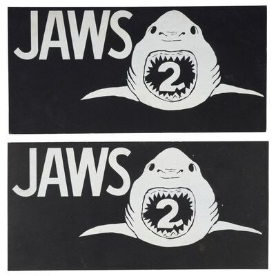 830. Pair of Film Car Placards ### JAWS 2 (1978)