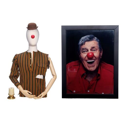 831. Helmut Doork's (Jerry Lewis) Costume Components and Photo ### JERRY LEWIS