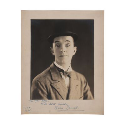 871. Stan Laurel 1928 Autographed Photo ### LAUREL AND HARDY