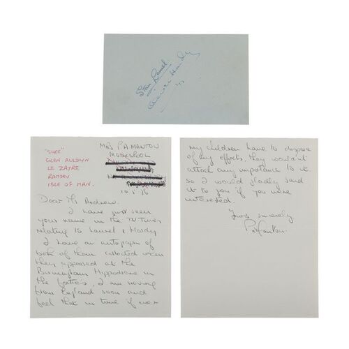872. Laurel and Hardy Autographed Album Page ### LAUREL AND HARDY