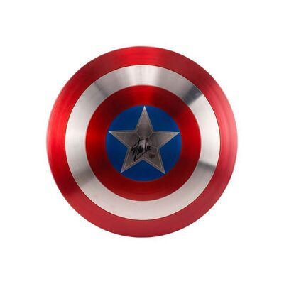 898. Stan Lee-Autographed Captain America (Chris Evans) Shield Replica ### CAPTAIN AMERICA: THE FIRST AVENGER (2011)