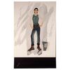 926. Hand-Illustrated Trinity (Carrie-Anne Moss) Costume Concept Painting by Lois DeArmond ### THE MATRIX (1999)