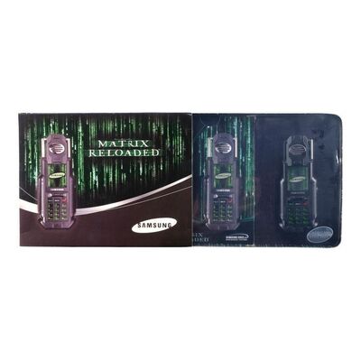 932. Sealed Promotional Samsung SPH-N270 Cell Phone ### THE MATRIX RELOADED (2003)