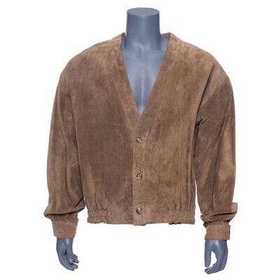 946. Planet Hollywood Collection: David Addison Jr.'s (Bruce Willis) Brown Suede Jacket ### MOONLIGHTING (1985-1989)