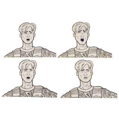 964. Doug Beswick Collection: Set of Four Mark Gray (Joe Seely) Dream Sequence Animation Replacement Puppets ### NIGHTMARE ON ELM STREET 5, A: THE DREAM CHILD (1989)