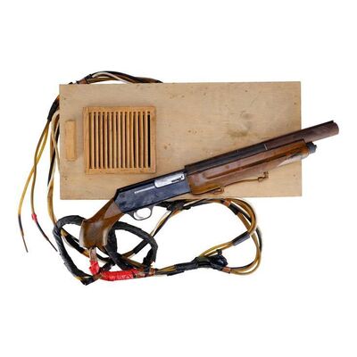 973. Marshal William T. O'Niel's (Sean Connery) Special Effects Shotgun Rig ### OUTLAND (1981)