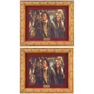 982. Pair of Framed Promotional Black Pearl Ship Tour Cast Prints ### PIRATES OF THE CARIBBEAN: DEAD MAN'S CHEST (2006)