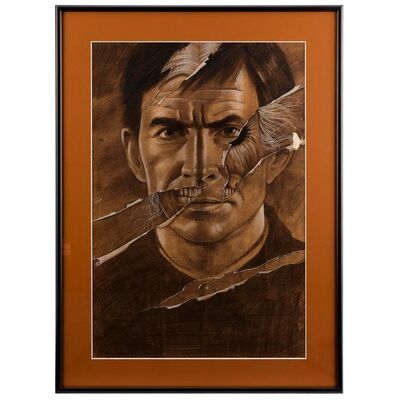 998. Framed Hand-Drawn Michael Salisbury Norman Bates (Anthony Perkins) Poster Concept Artwork ### PSYCHO II (1983)
