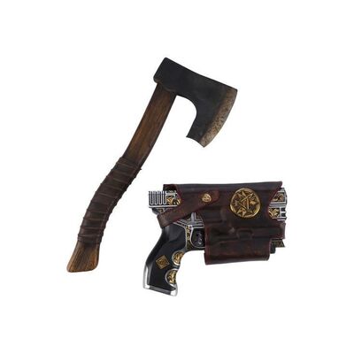 1006. Zack Snyder Collection: Kora's Stunt Guardian Gun and Axe ### REBEL MOON - PART ONE: A CHILD OF FIRE (2023)