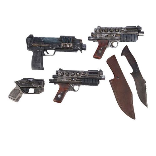 1009. Zack Snyder Collection: Dash Thif's Boot Gun and Knife with Cronies Weapons ### REBEL MOON - PART ONE: A CHILD OF FIRE (2023)