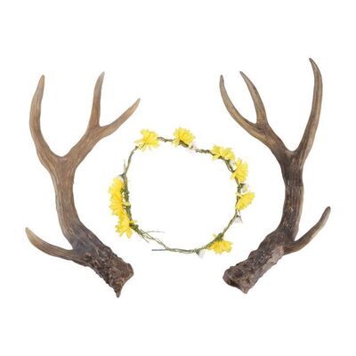 1013. Zack Snyder Collection: Jimmy's Antlers and Flower Crown ### REBEL MOON - PART ONE: A CHILD OF FIRE (2023)/REBEL MOON - PART TWO: THE SCARGIVER (2024)