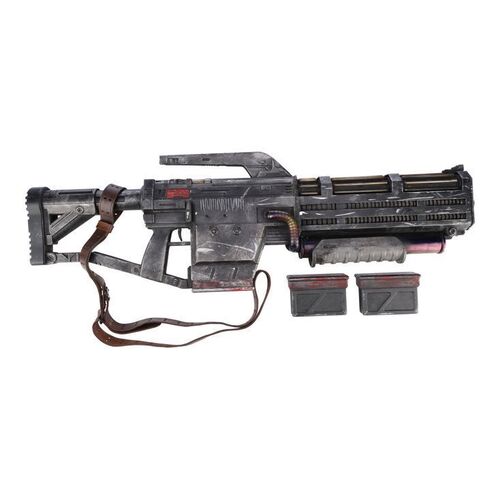 1014. Zack Snyder Collection: Bloodaxe TM87 Battle Rifle with Magazines ### REBEL MOON - PART ONE: A CHILD OF FIRE (2023)/REBEL MOON - PART TWO: THE SCARGIVER (2024)