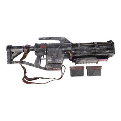 1014. Zack Snyder Collection: Bloodaxe TM87 Battle Rifle with Magazines ### REBEL MOON - PART ONE: A CHILD OF FIRE (2023)/REBEL MOON - PART TWO: THE SCARGIVER (2024)