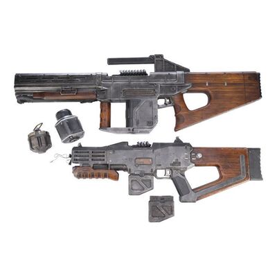 1017. Zack Snyder Collection: Pair of Imperium Weapons with Explosives ### REBEL MOON - PART TWO: THE SCARGIVER (2024)