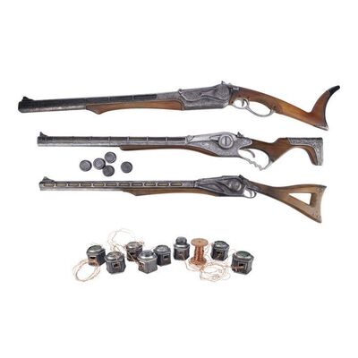1019. Zack Snyder Collection: Veldt Trench Explosives and Stunt Rifles ### REBEL MOON - PART TWO: THE SCARGIVER (2024)