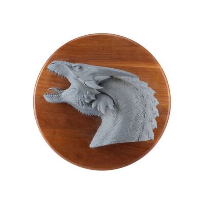 1025. Female Dragon Reference Maquette Head ### REIGN OF FIRE (2002)