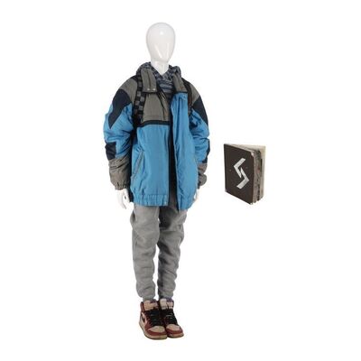 1045. Sam Cleary's (Javon Walton) Costume, Screen-matched School Bag, Screen-matched Journal and School Supplies ### SAMARITAN (2022)