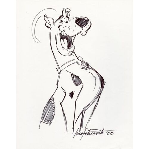 1052. Set of 10 Hand-Drawn Iwao Takamoto Character Sketches ### SCOOBY DOO, WHERE ARE YOU! (T.V. SERIES, 1969-1970)